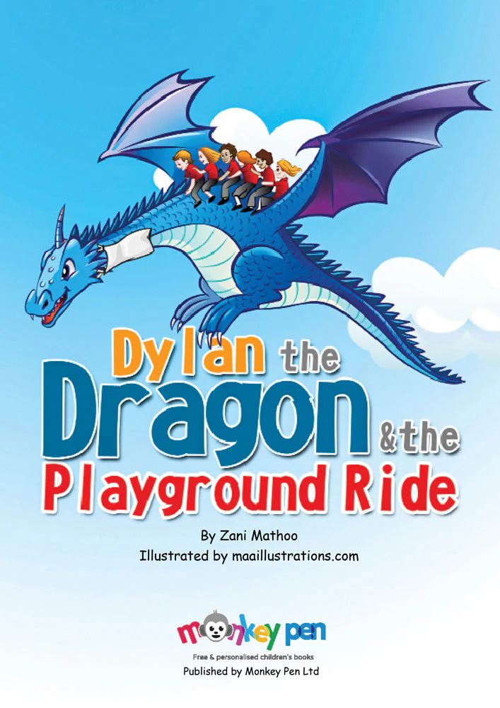 Dylan the dragon and the playgroud ride-made-4-u