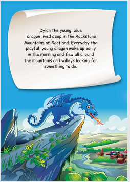 Dylan the dragon and the playgroud ride-made-4-u