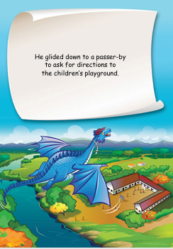 Dylan the dragon and the playgroud ride-made-4-u